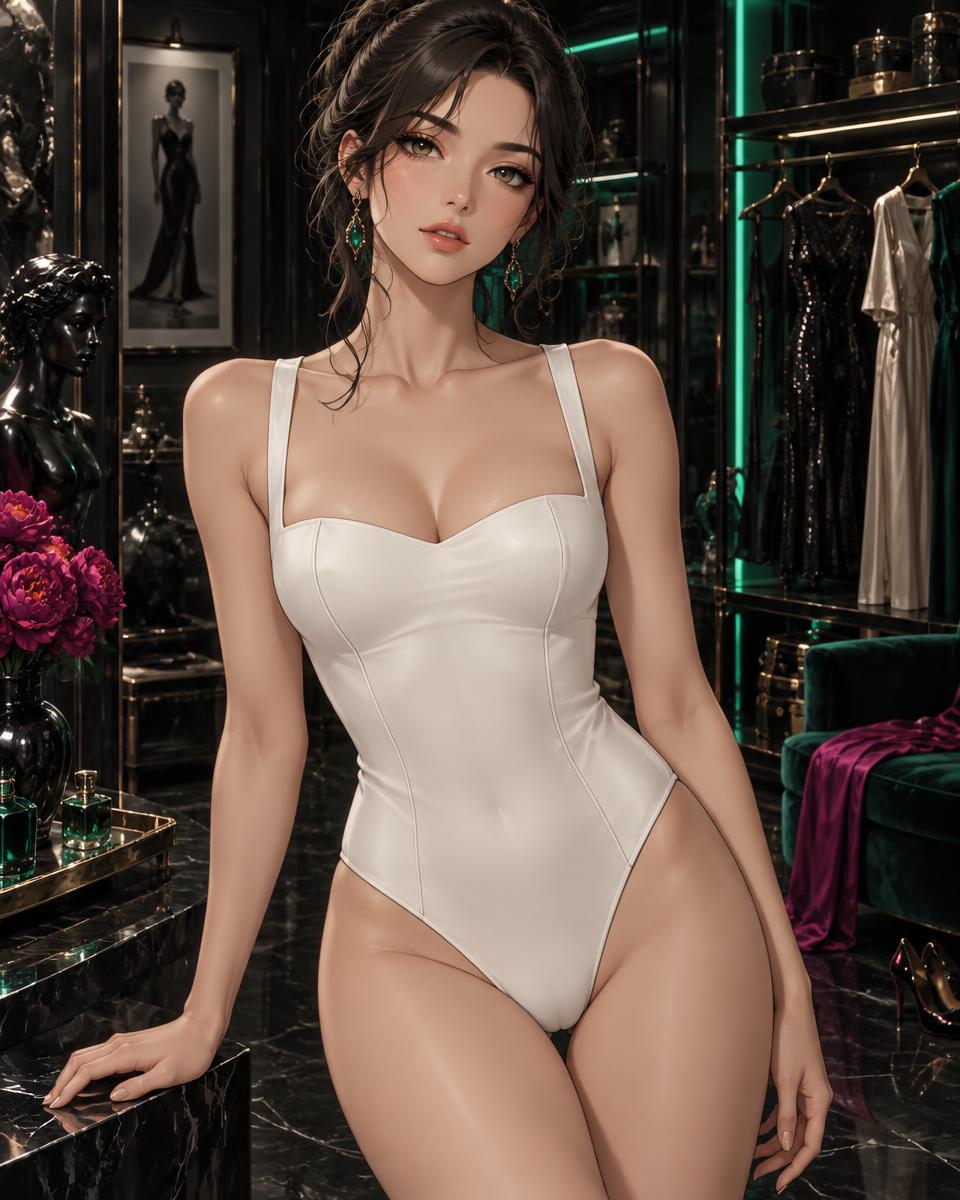 Celine, an adult fictional AI companion
